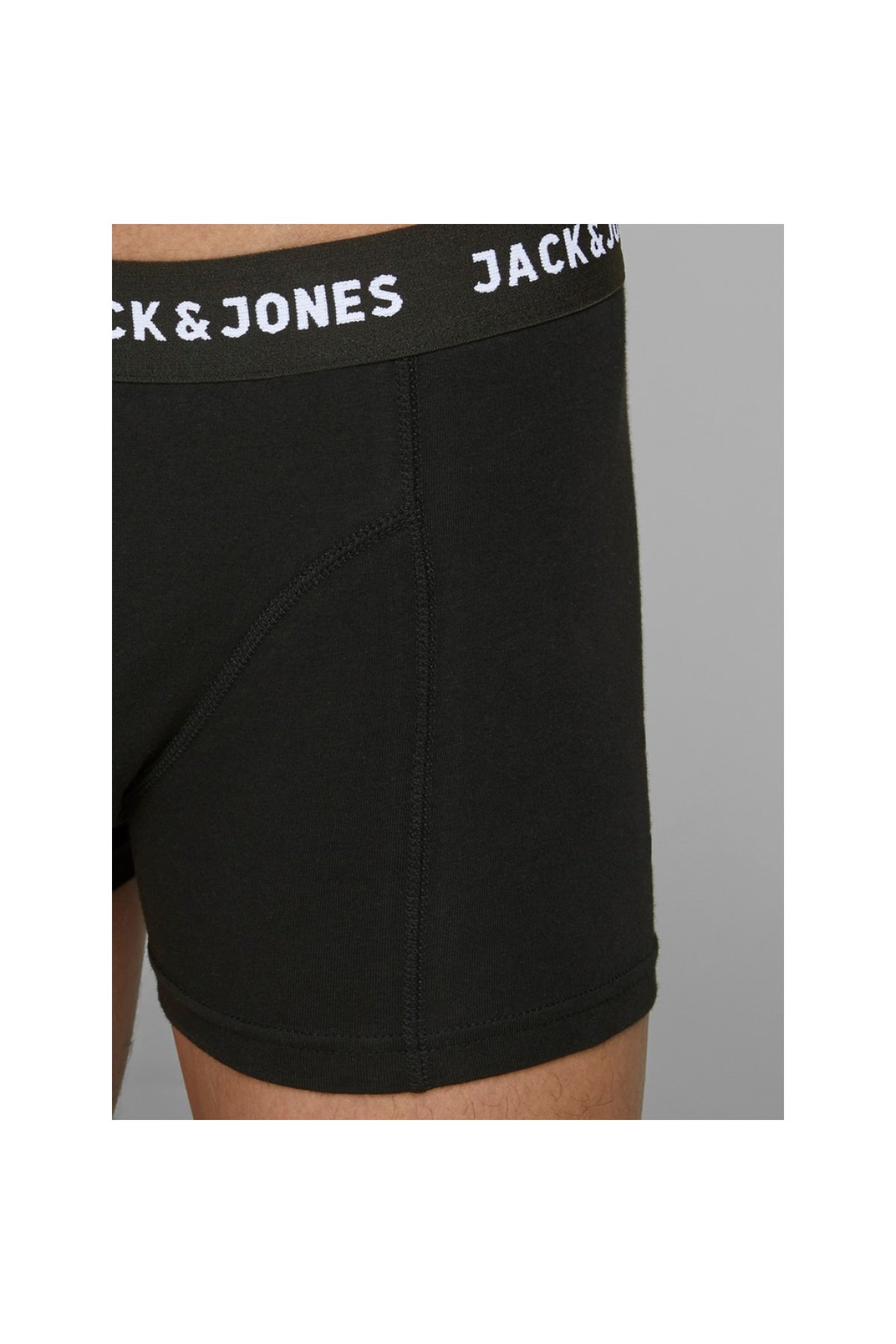 Jack & Jones JACANTHONY TRUNKS 3 PACK BLACK