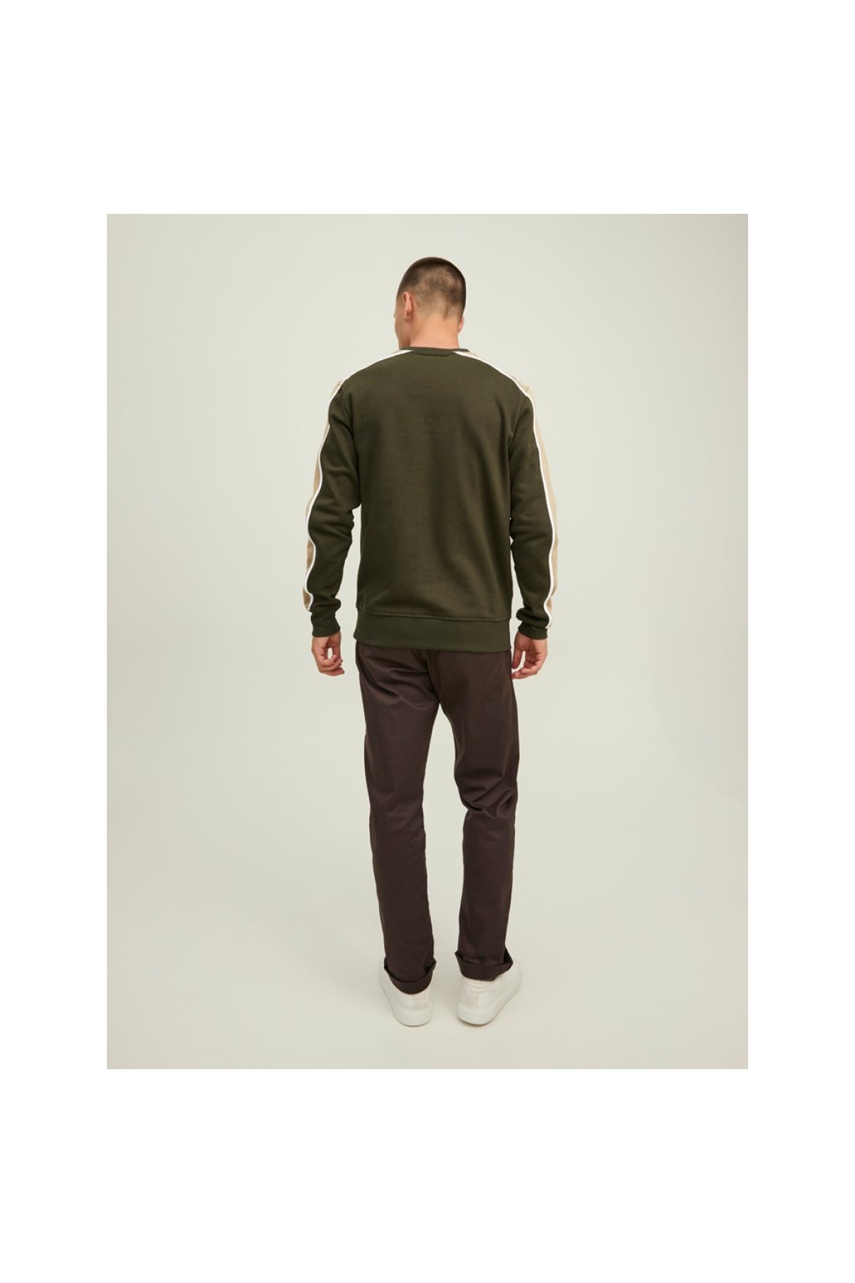 Jack & Jones JCOLOGAN BLOCK SWEAT CREW NECK
