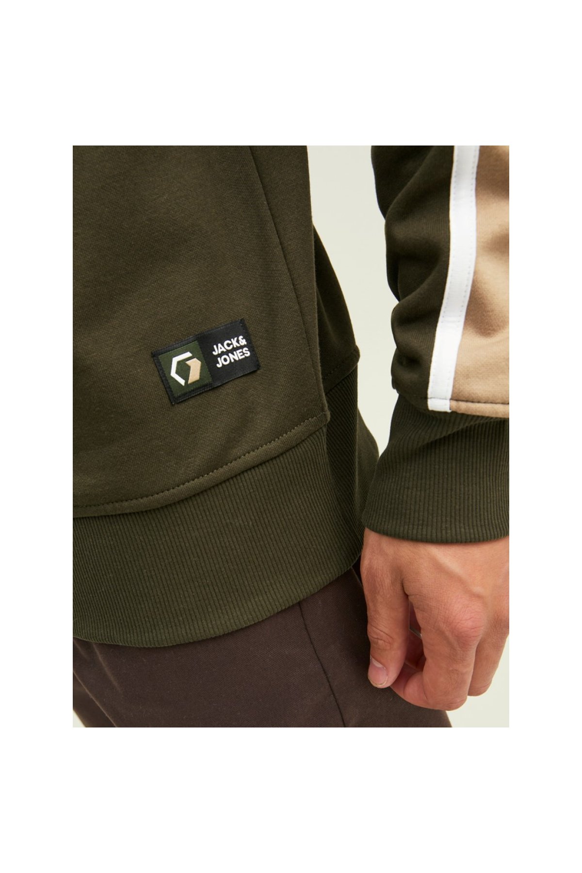 Jack & Jones JCOLOGAN BLOCK SWEAT CREW NECK