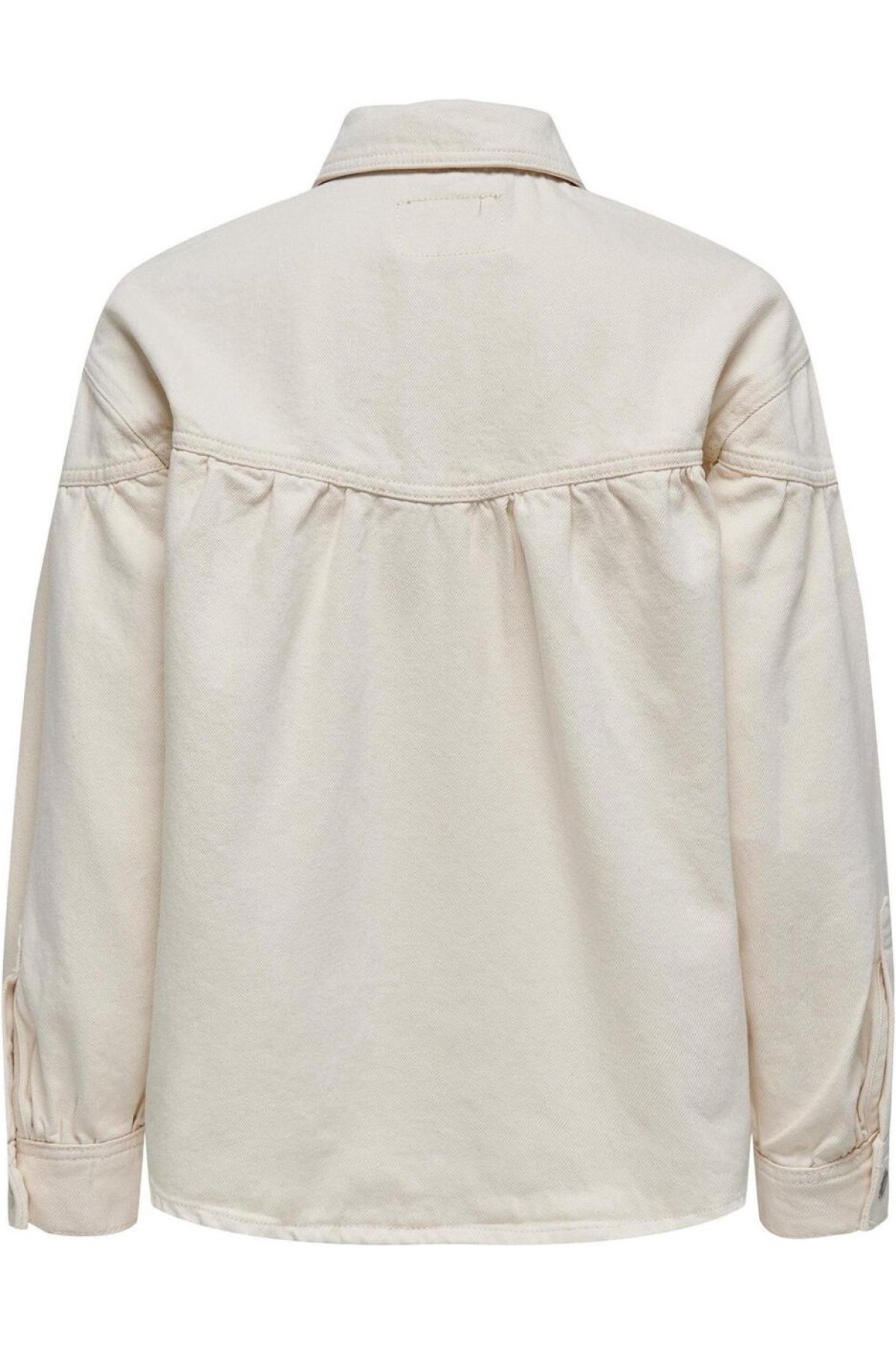 Only ONLANNI LS SHIRT DNM JACKET CRO