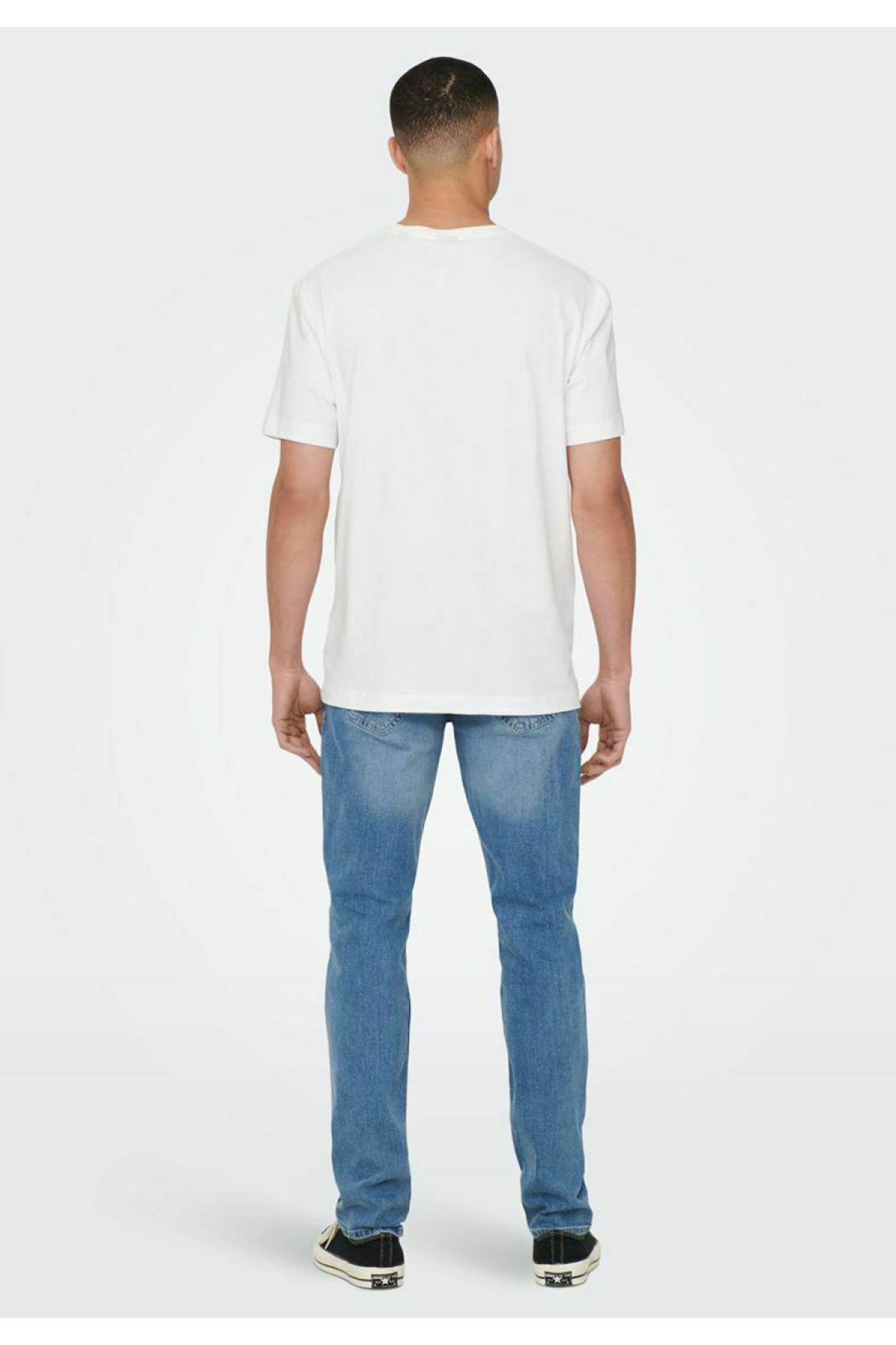 Only&sons ONSMAX LIFE REG SS STITCH TEE NOOS