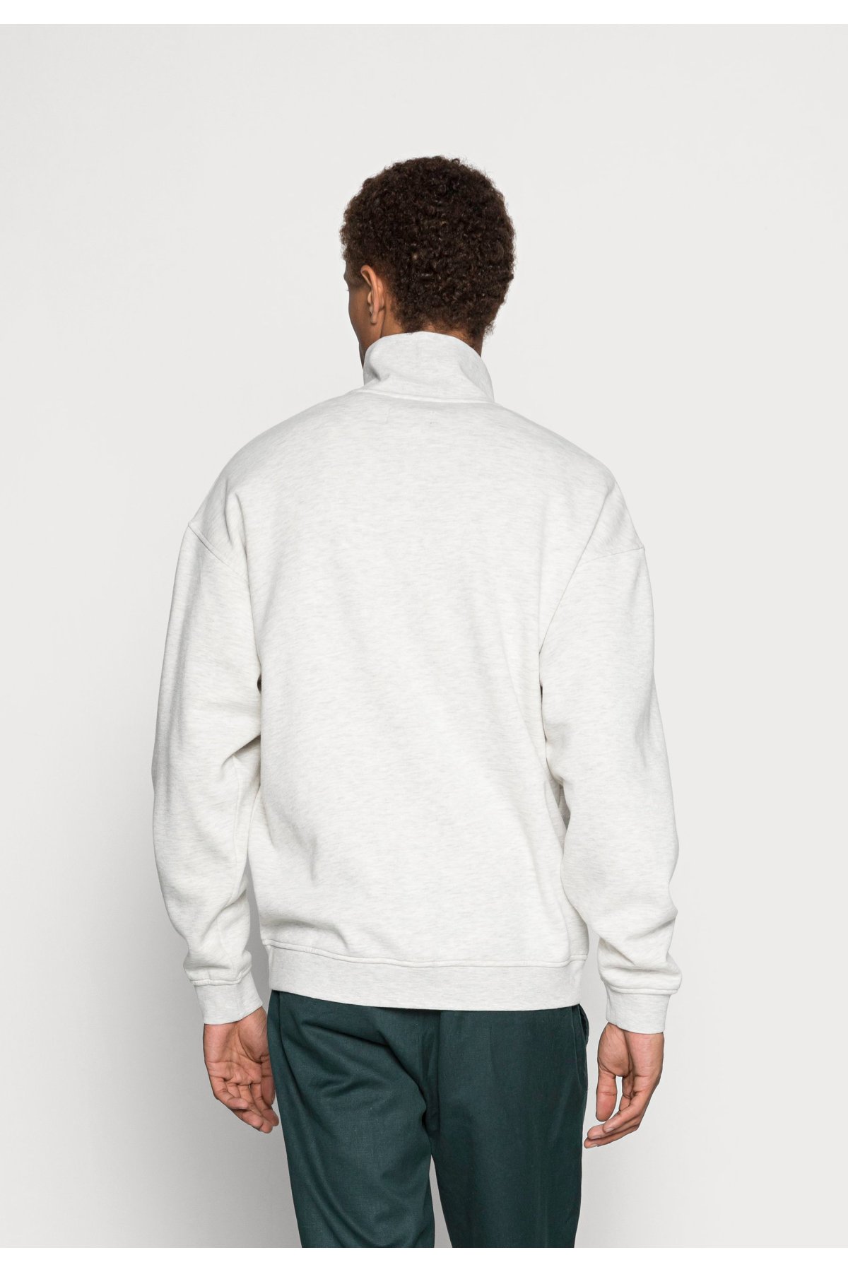 Jack & Jones JORBRINK SWEAT QUARTER ZIP HIGH NECK LN
