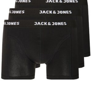 JACANTHONY TRUNKS 3 PACK BLACK-Jack & Jones