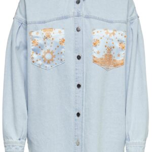ONLCAMILLE LS PATCH DNM SHIRT CRO-Only