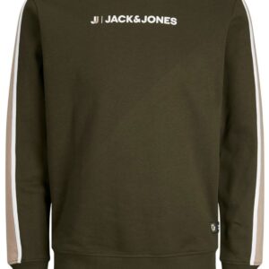 JCOLOGAN BLOCK SWEAT CREW NECK-Jack & Jones
