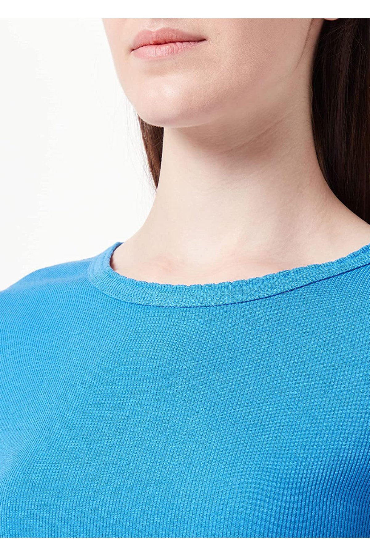 Only ONLMAJA L/S CROPPED PLAIN TOP JRS