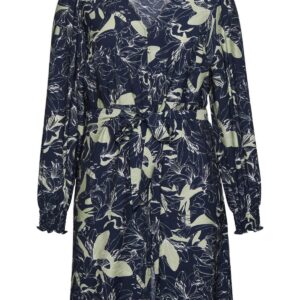 VMABBI NAN LS BLK SHIRT DRESS WVN-Vero moda
