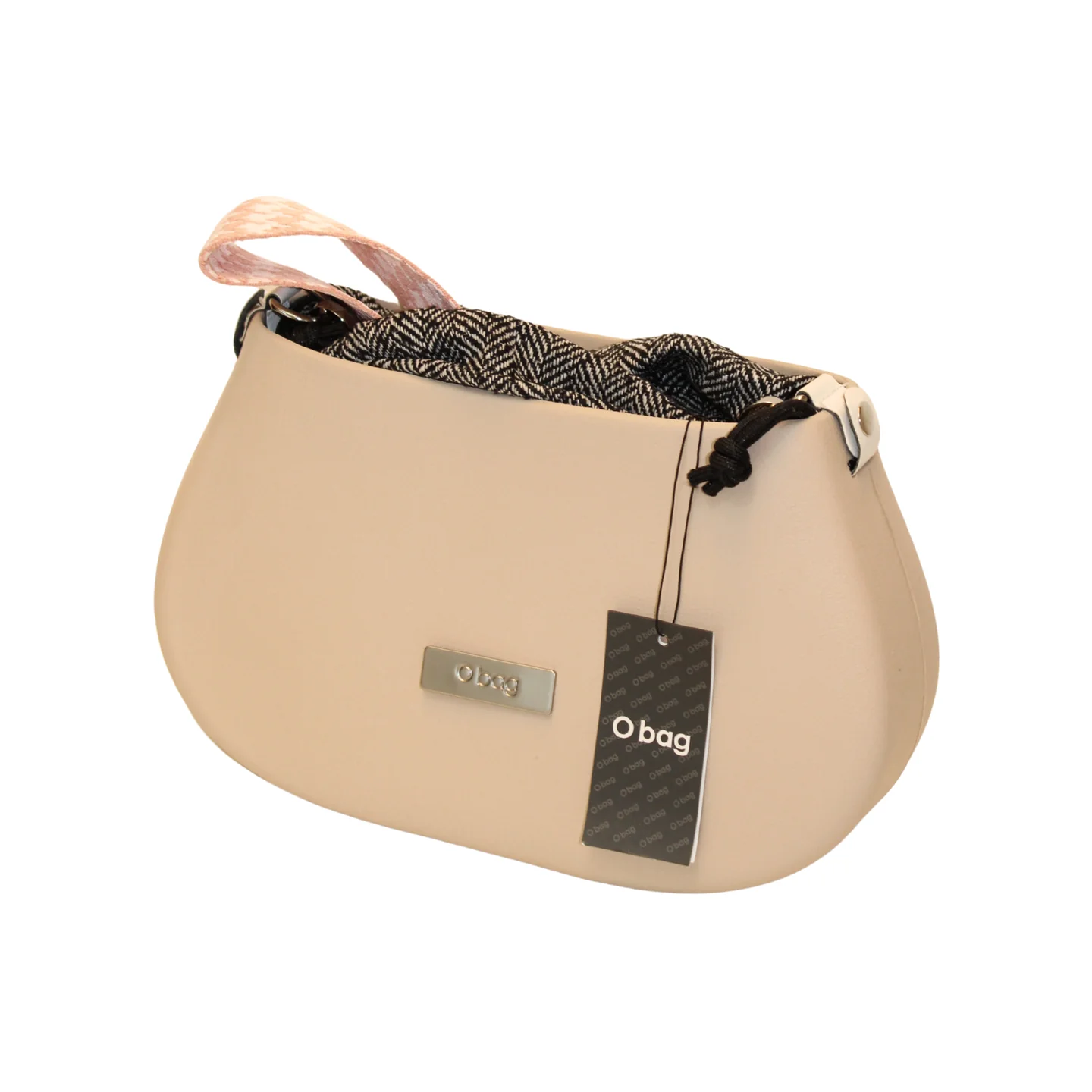 Bolso OBag beige y negro